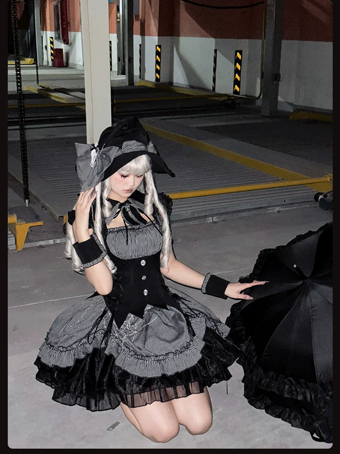 Alice Girl~Lolita Potion~Gothic Lolita Accessory Spider Web Lolita Waist Chain