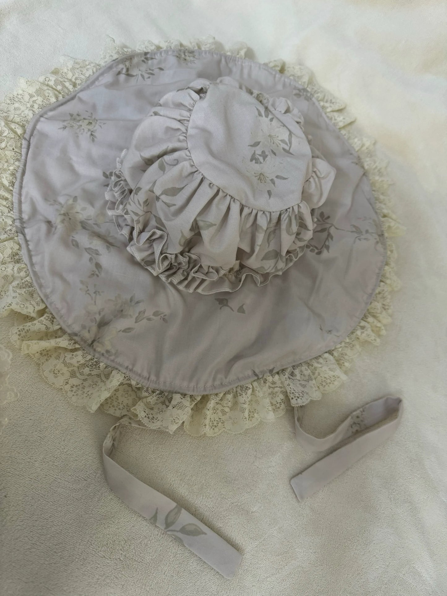 Akiyama Future Studio~Black Cat and Lily~Loose Kawaii Lolita OP Dress with Vest and Hat