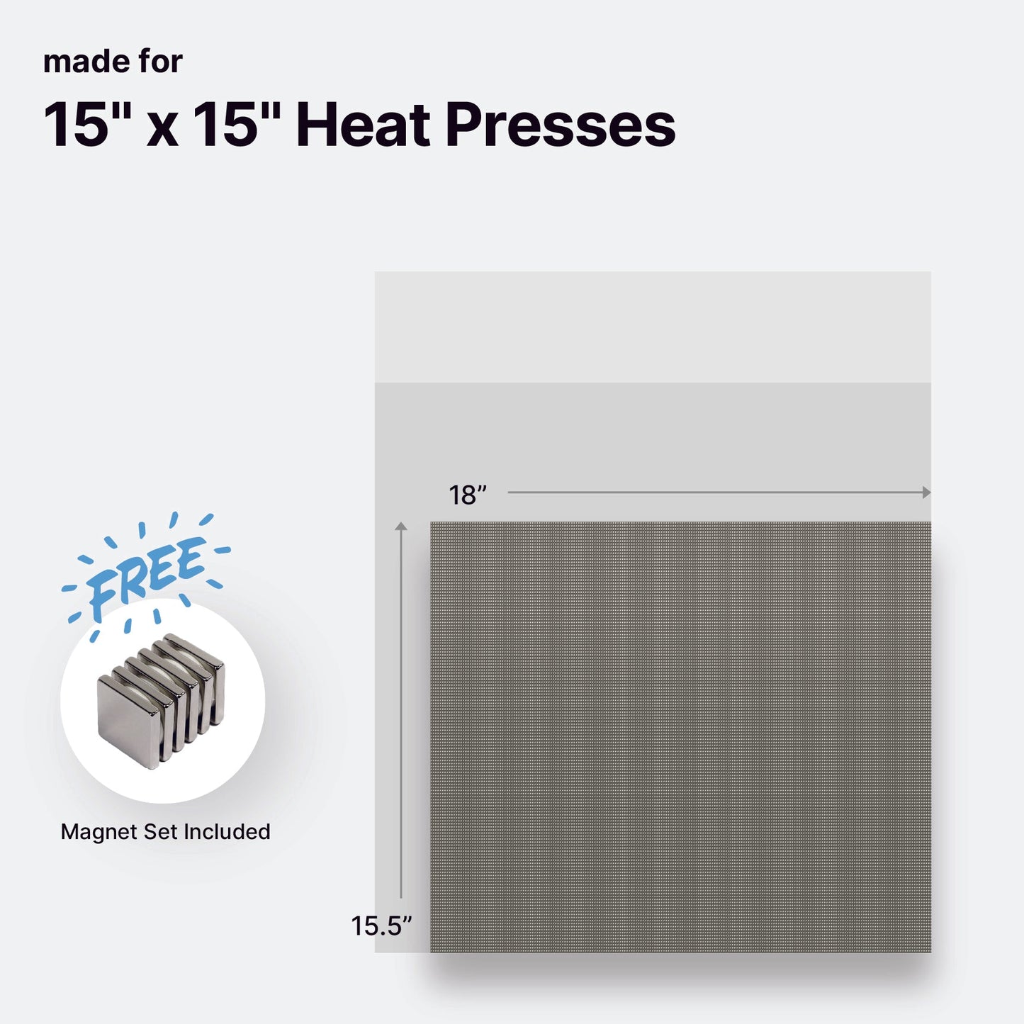 Silicone Upper Platen Cover & Garment Protector