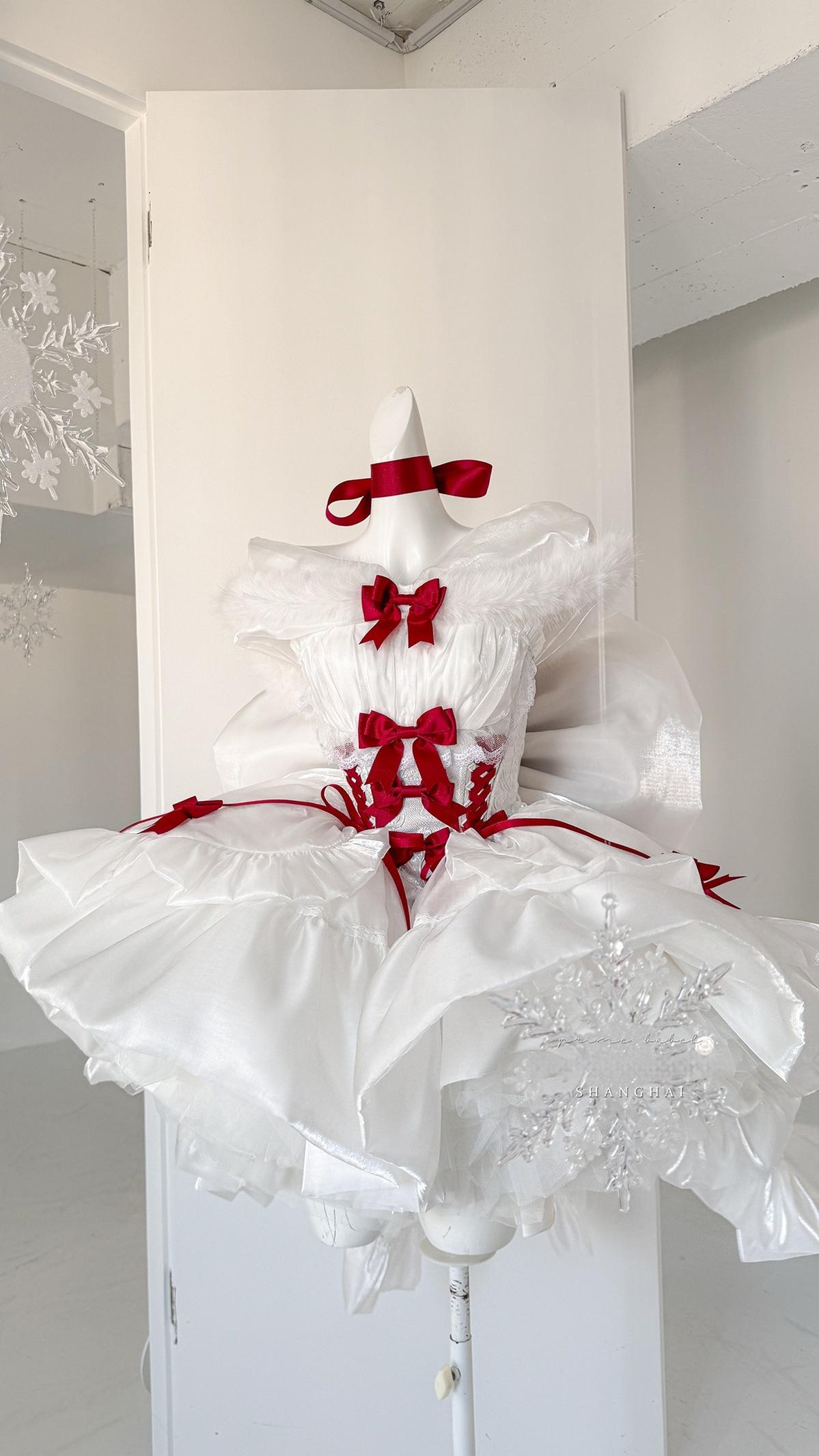POSHEPOSE~Gorgeous Lolita Dress Outfit Christmas Jumper Dress Collection