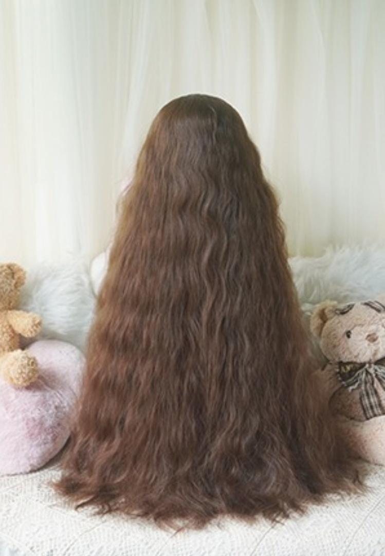 Imperial Tea~Sweet Lolita Wig 80cm Woolly Curls Wig