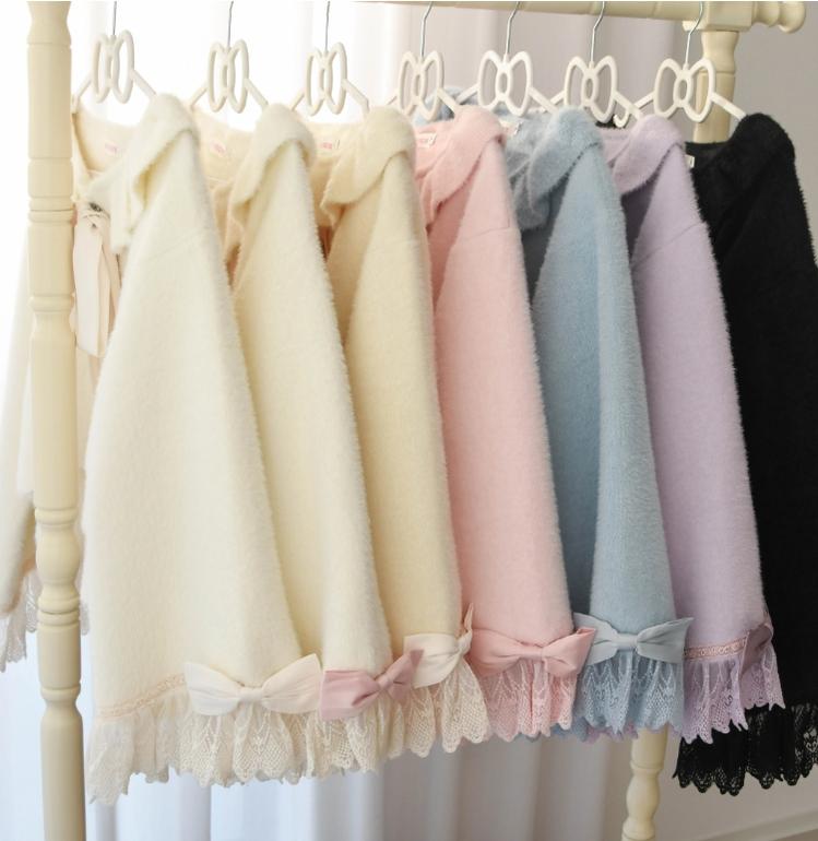 MIST~Qian's Letter~Sweet Lolita Sweater Winter Cardigan Coat