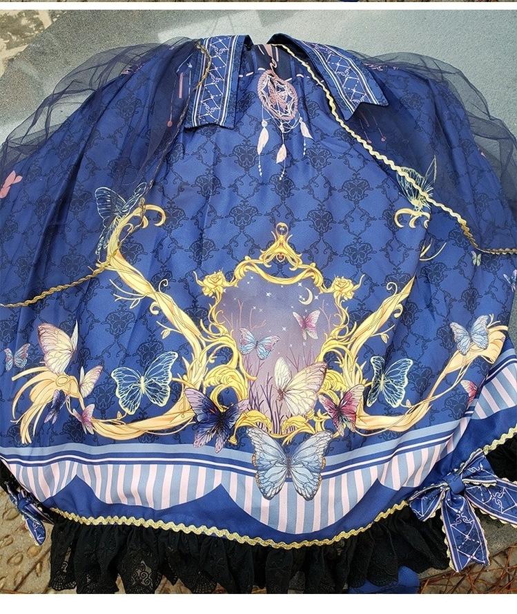 OCELOT~Classic Lolita OP Sailor Collar Elegant Lolita Dress
