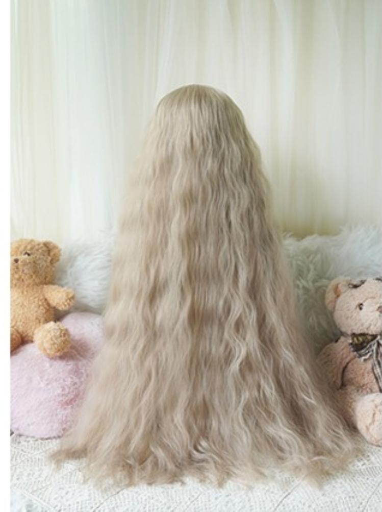 Imperial Tea~Sweet Lolita Wig 80cm Woolly Curls Wig
