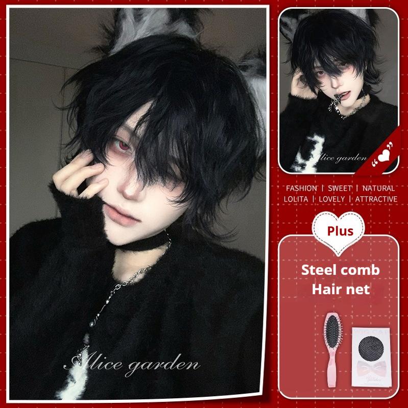 Alicegarden~Ouji Lolita Wig Short Curly Male Lolita Wig