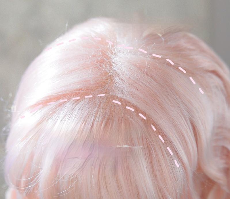 Mabuxi~Retro Lolita Wig Elegant Roman Curls Gorgeous Court Wigs