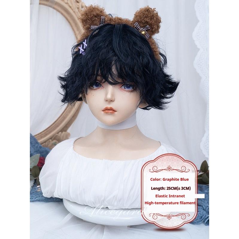 Alicegarden~Ouji Lolita Wig Short Curly Male Lolita Wig