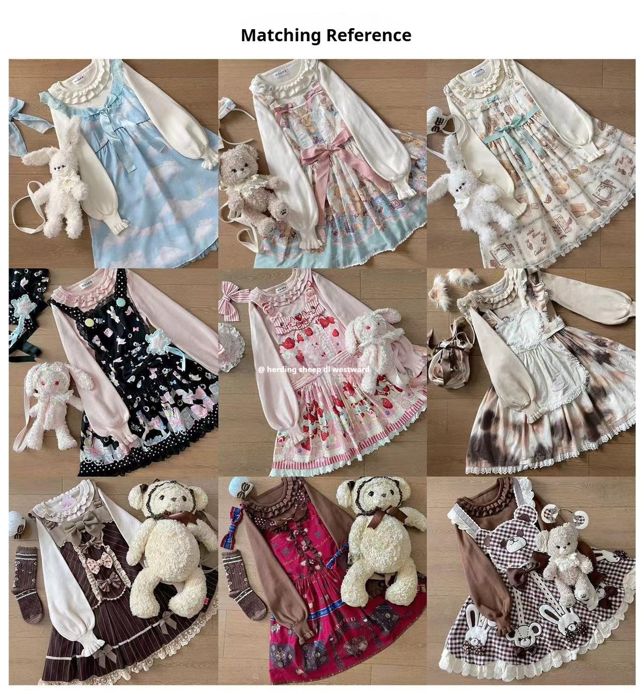 Sissy the shepherd~Sweet Lolita Sweater Autumn and Winter Lolita Innerwear