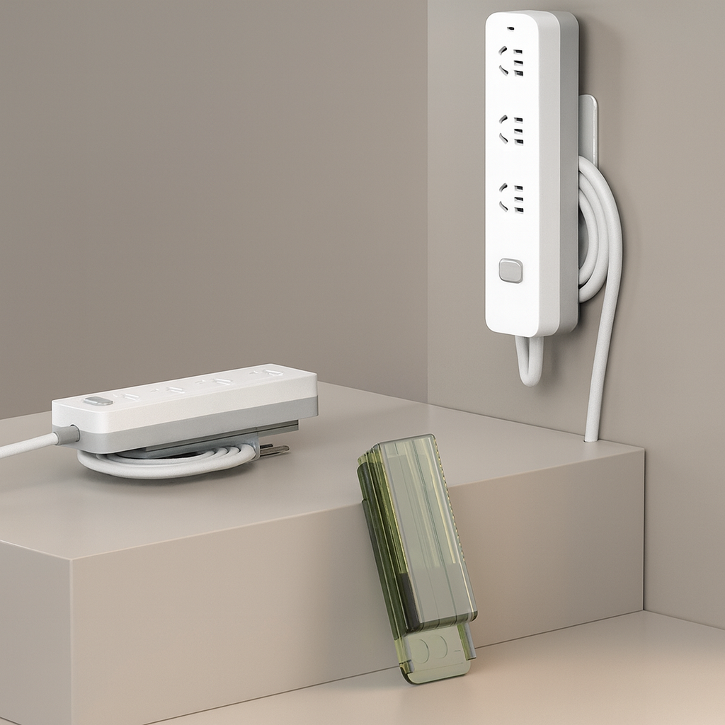 Cable & Power Strip Organizer