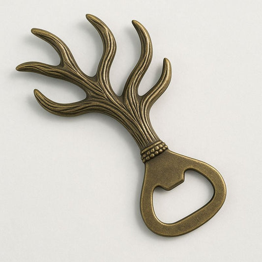 Vintage Antler Bottle Opener