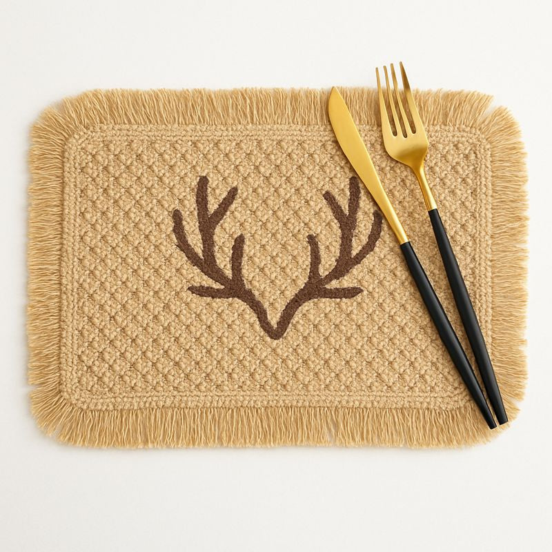 Fringe Cotton Placemat Set