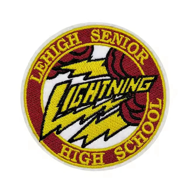Customized Football Team Embroidered Woven Badges Patches