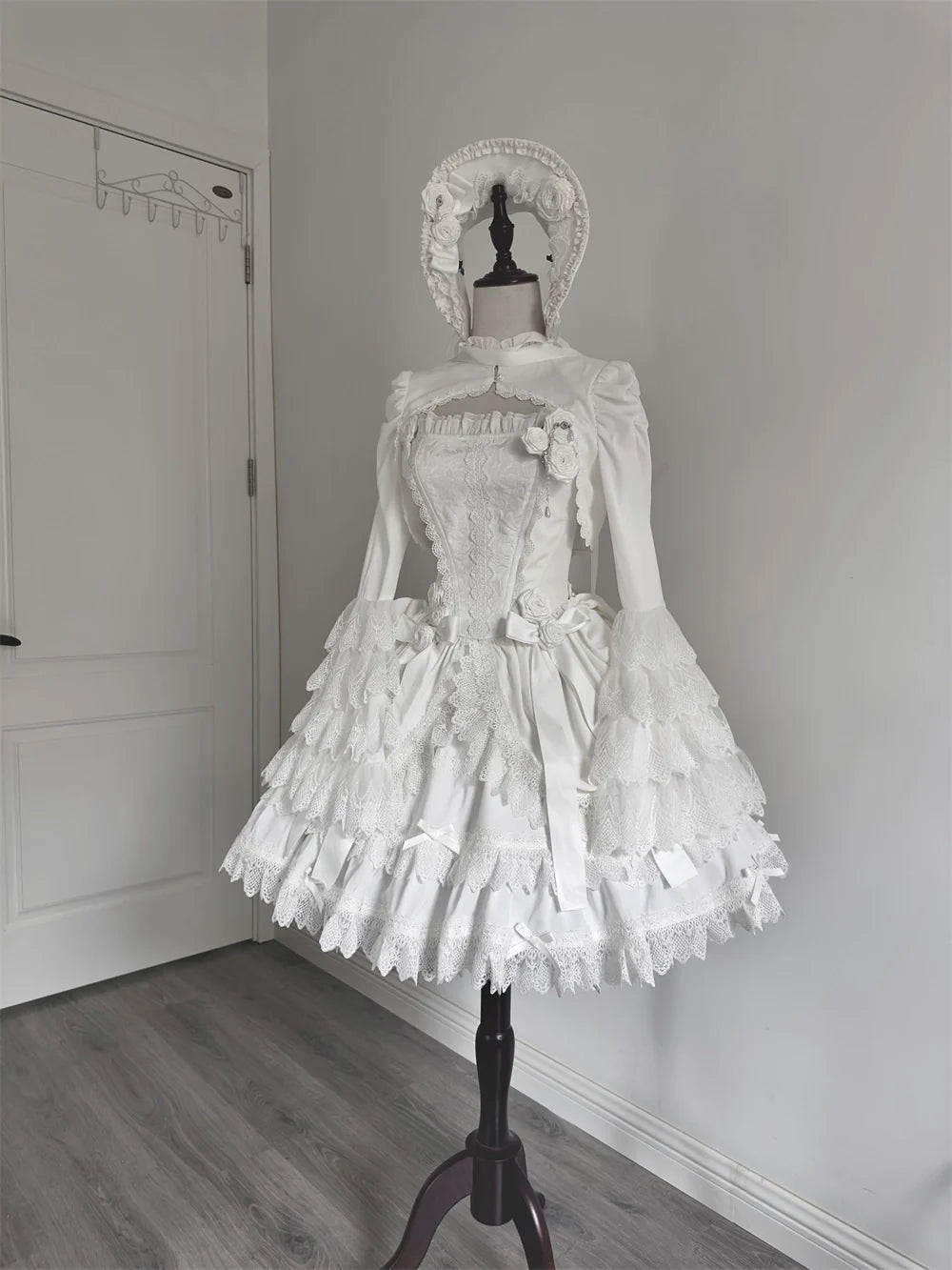 LeMiroir~Saint~Gothic Lolita Bolero Skirt Mermaid Dress Corset