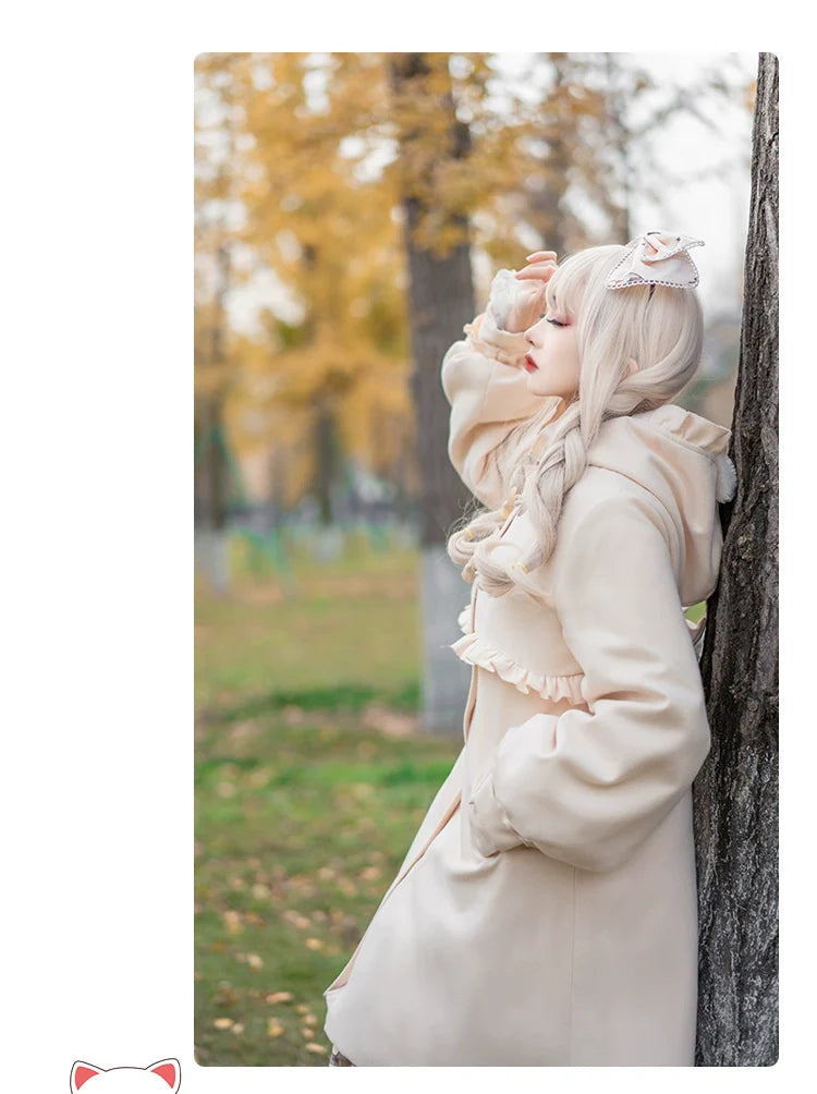 Fairy Cat~Sweet Lolita Coat Autumn and Winter Lolita Outwear