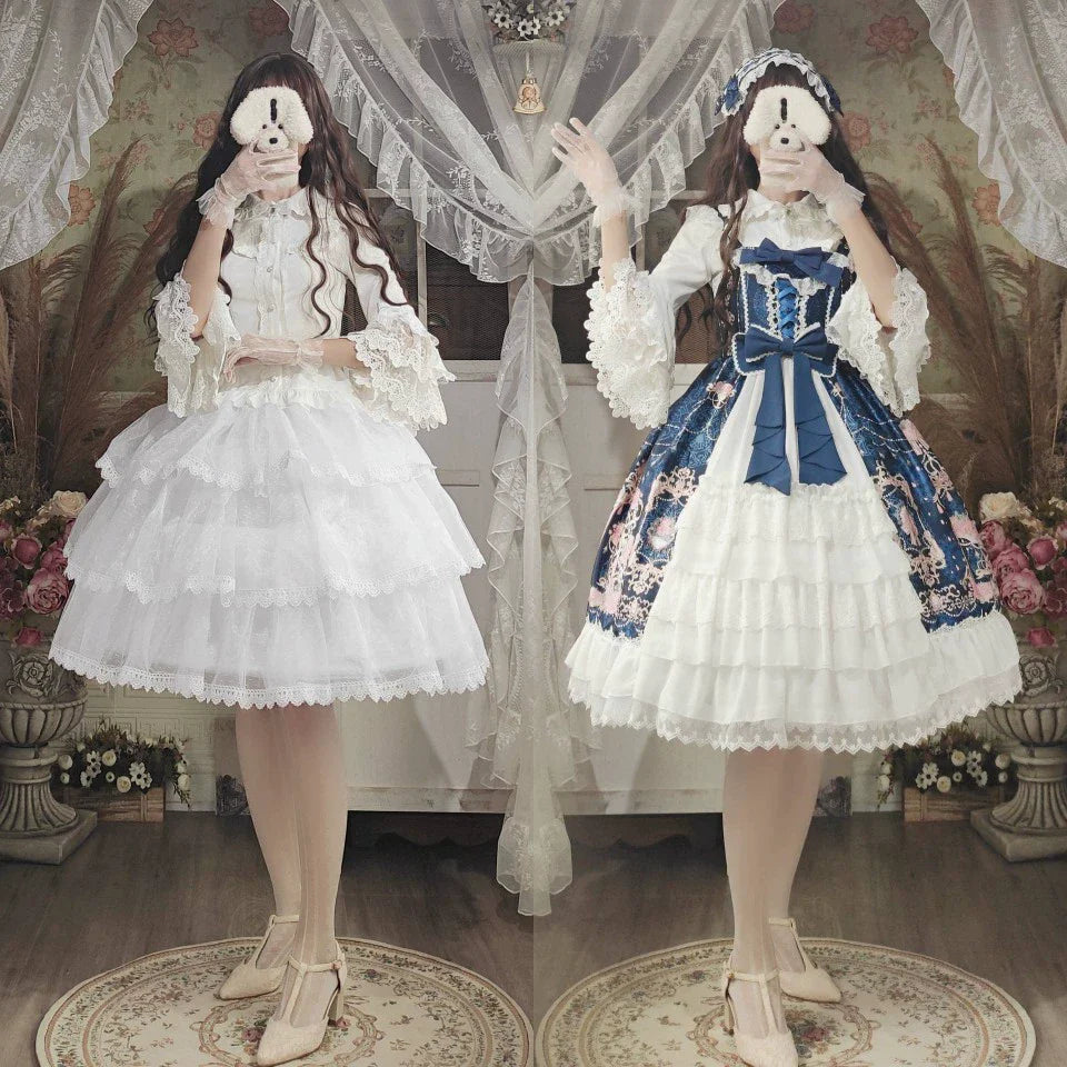Motadalu~Magic Petticoat~Wedding Lolita Petticoat Violence Fishbone Lolita Petticoat