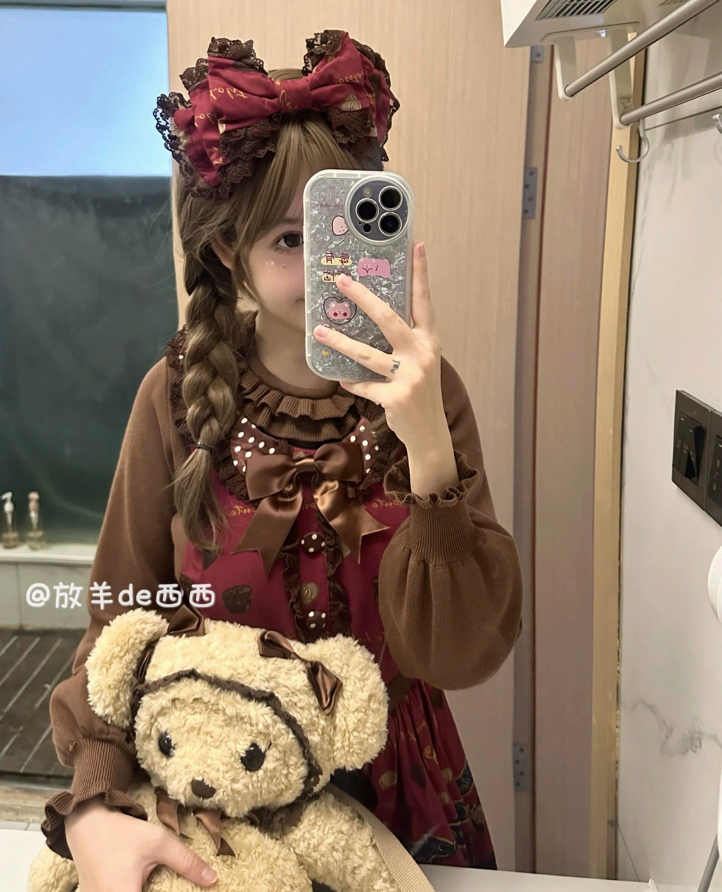 Sissy the shepherd~Sweet Lolita Sweater Autumn and Winter Lolita Innerwear
