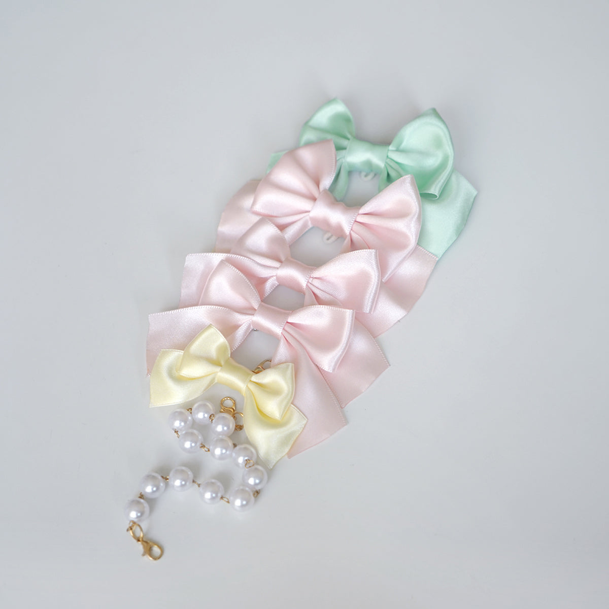 Vcastle~Sweet Crepes~Sweet Lolita Shirt with Princess Sleeves and Bow Chain