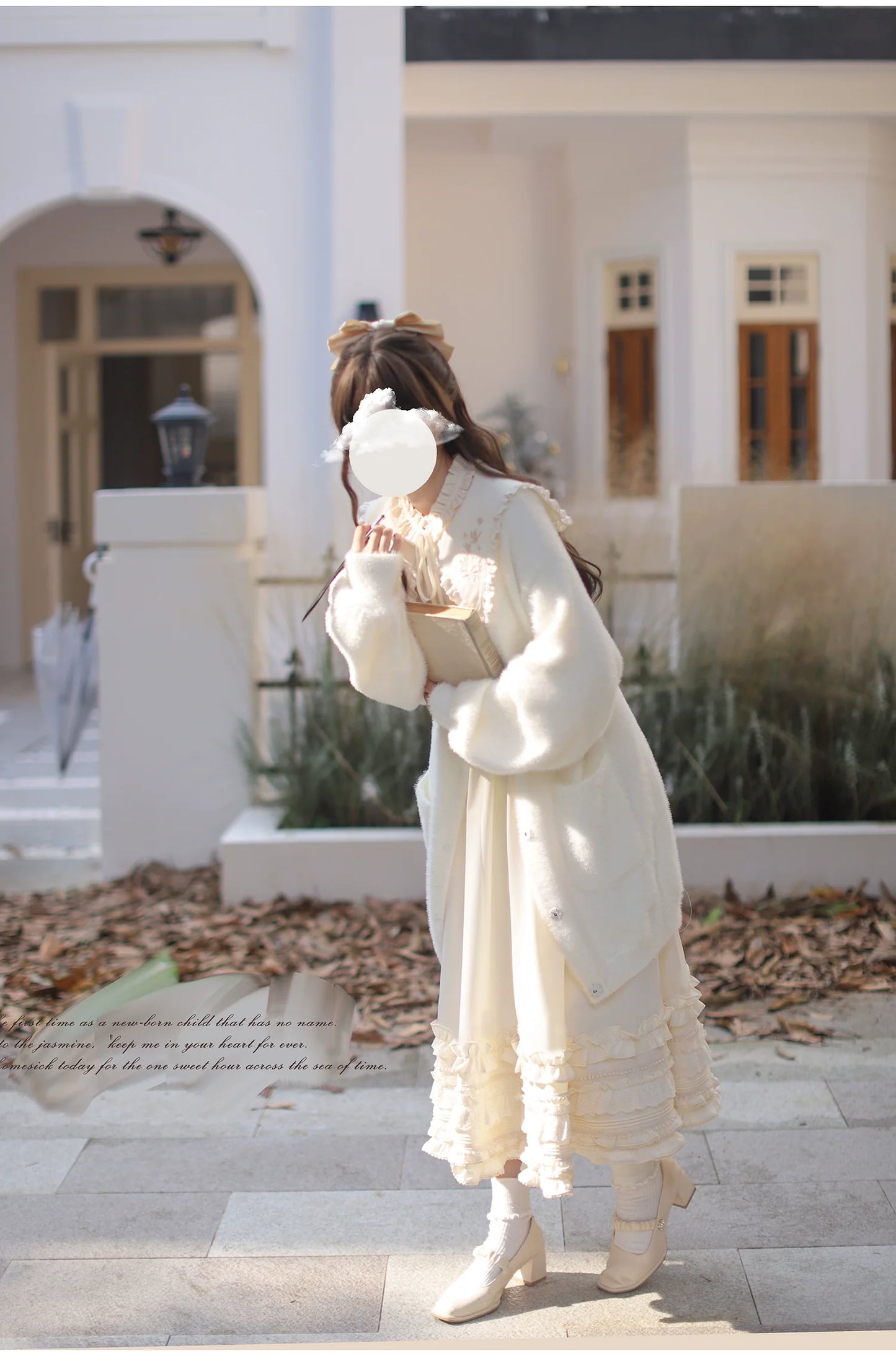 HuTaoMuJK~Wind Kiss Tulip~Classic Lolita OP Elegant Lolita Cardigan