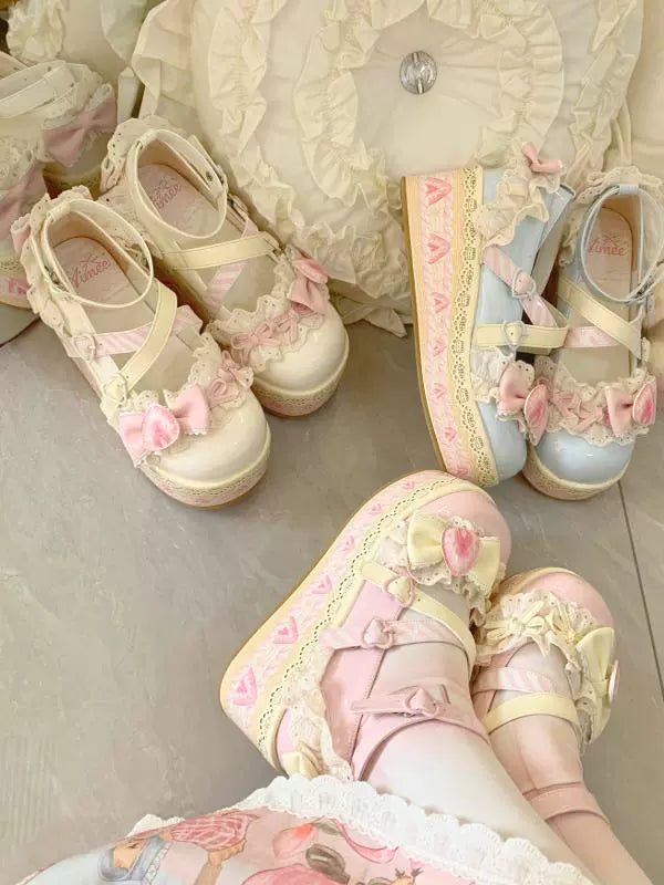 Aimee~Sweet Lolita Shoes High Platform Lolita Shoes