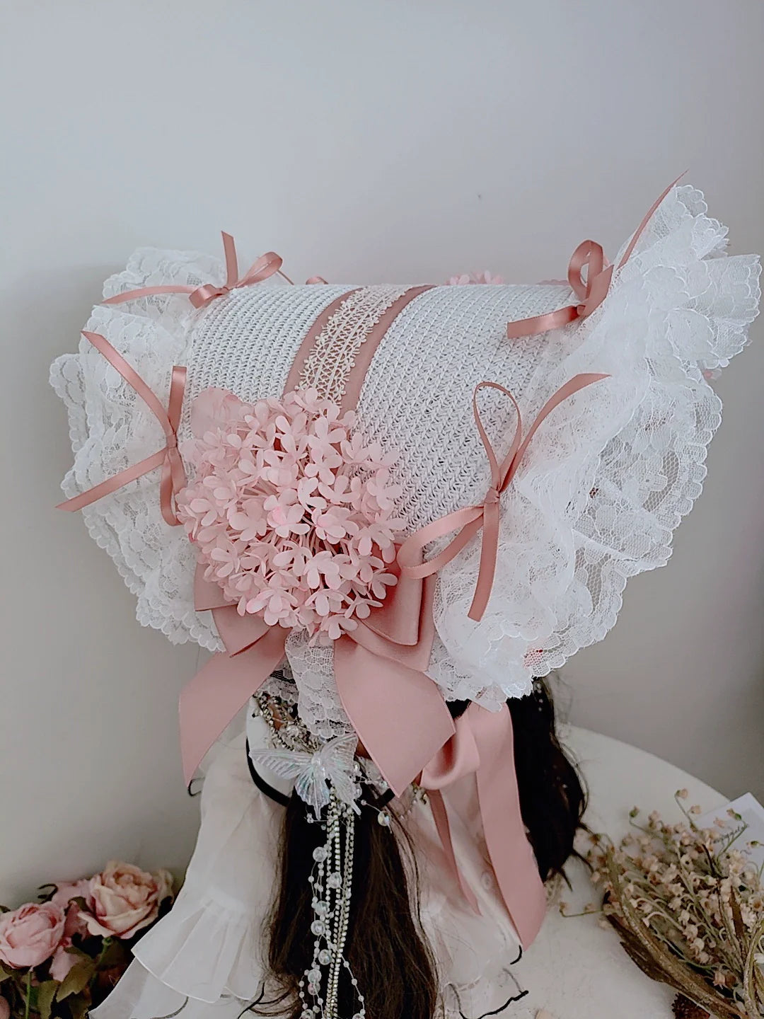 Honey Princess~Handmade Gothic Lolita BNT Halloween Lolita Hat