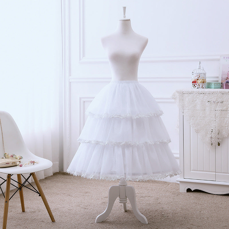 Your Princess~Lolita Fashion Cosplay Fishbone Adjustable Petticoat