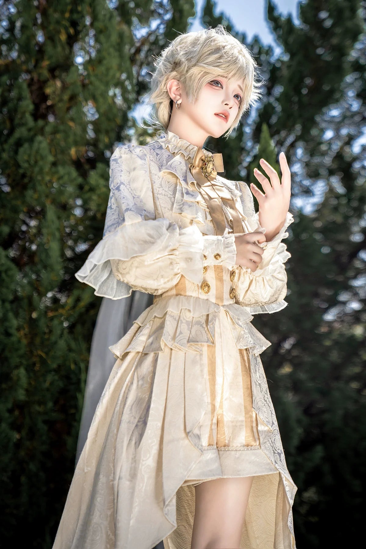 Designer's Gift~Ouji Lolita Shirt Suit Prince Lolita Shorts