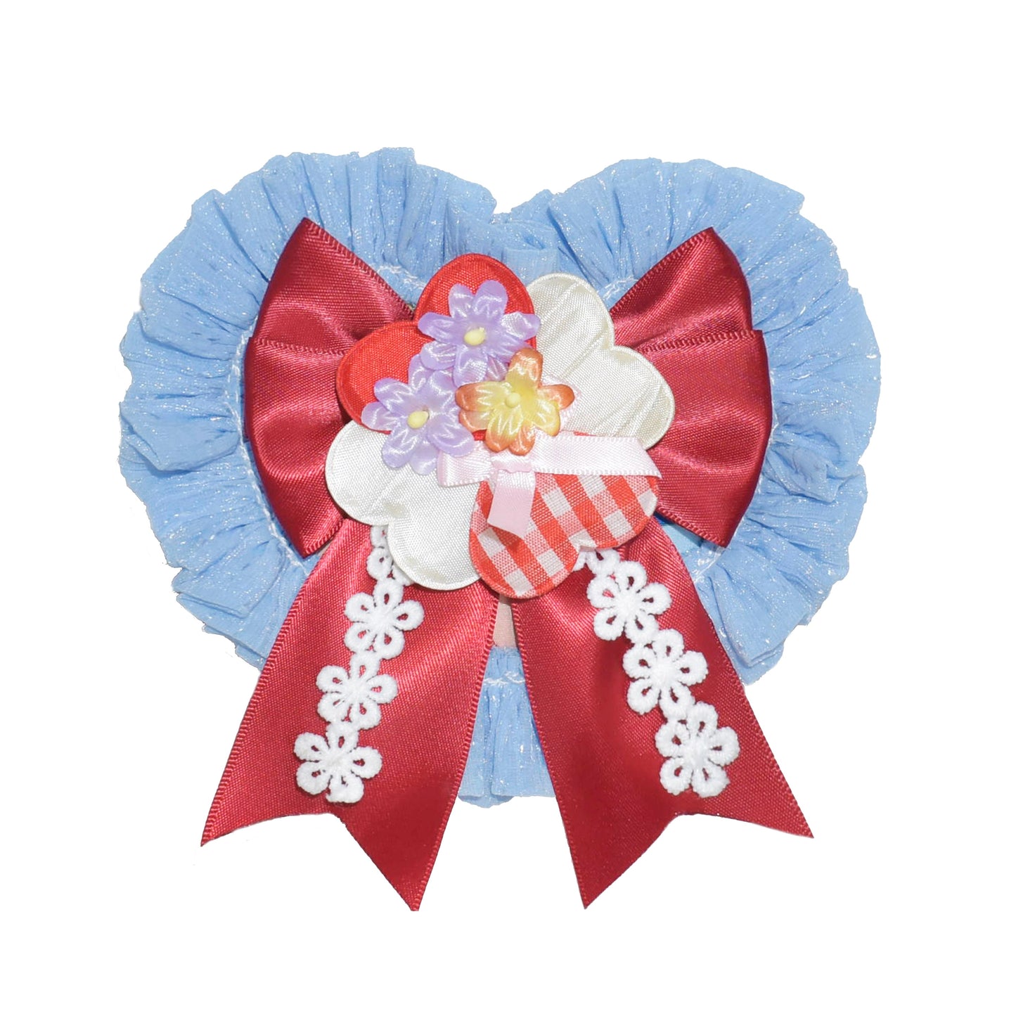 Southern Cross~Showa Kaleidoscope~Printed Sweet Lolita Headdress BNT KC Hat and Side Clips