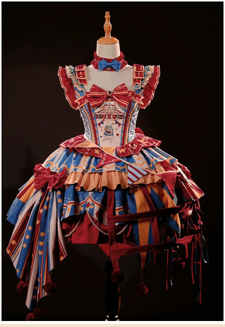 Half Sweet Lolita~Circus Fairy Tale Opener~Doll-Like Kawaii Lolita Dress