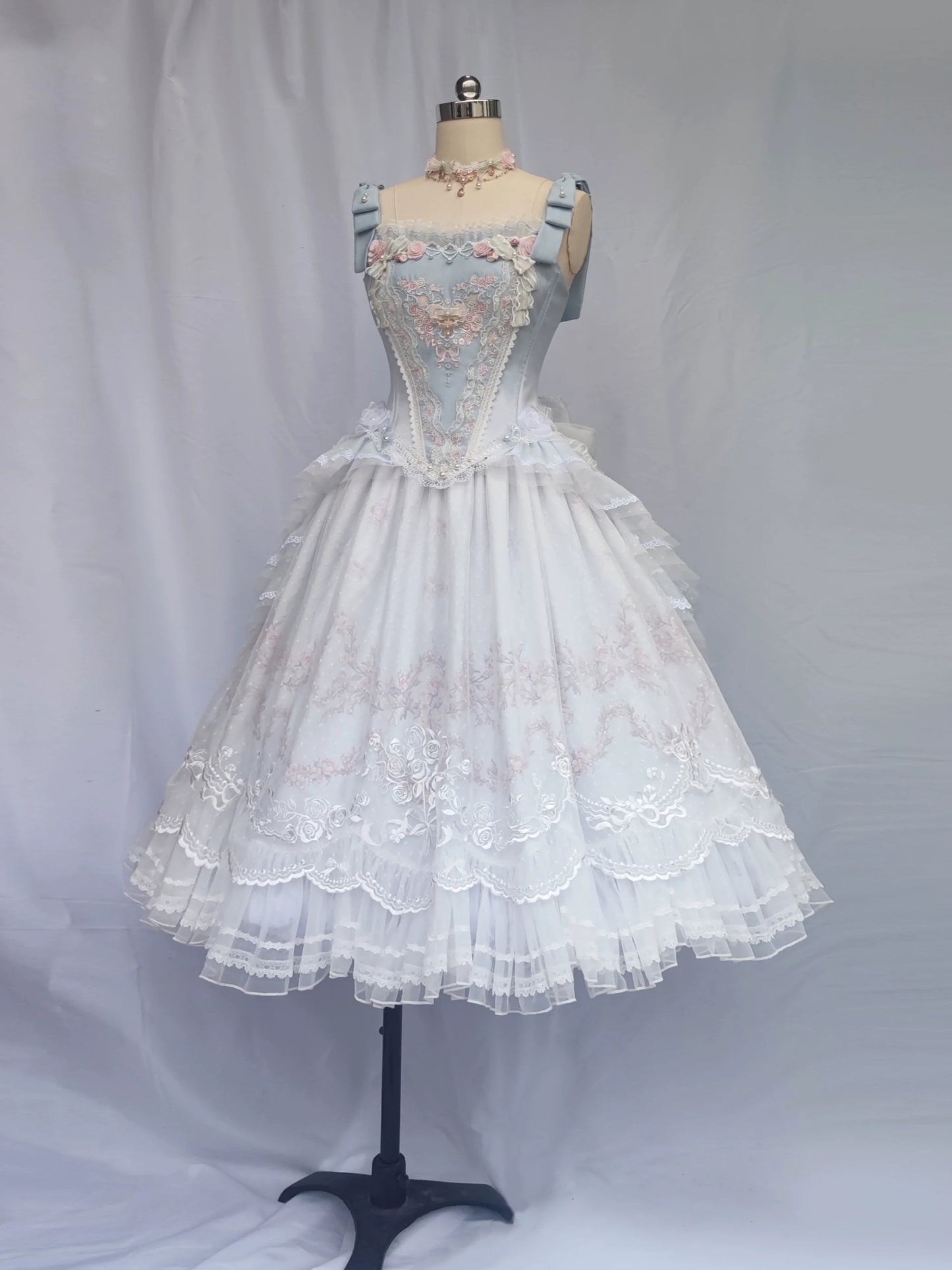 (BFM)Garden Cat~Dreamy Dance Gorgeous Lolita JSK and SK