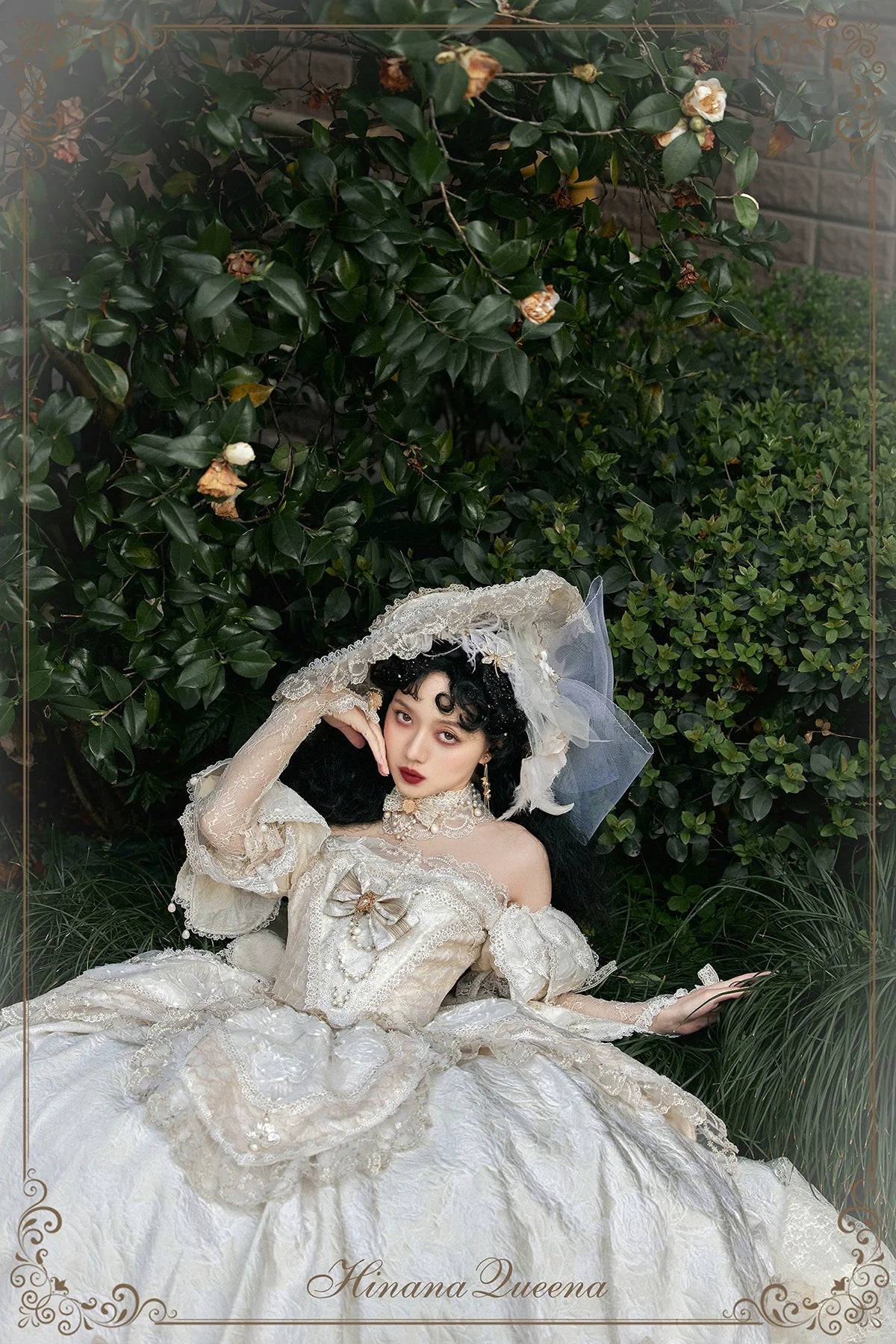 Hinana Queena~With Belle~Bridal Wedding Lolita OP Dress Available for Custom Size
