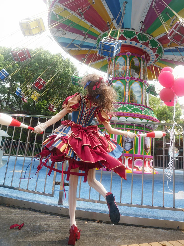 Half Sweet Lolita~Circus Fairy Tale Opener~Doll-Like Kawaii Lolita Dress