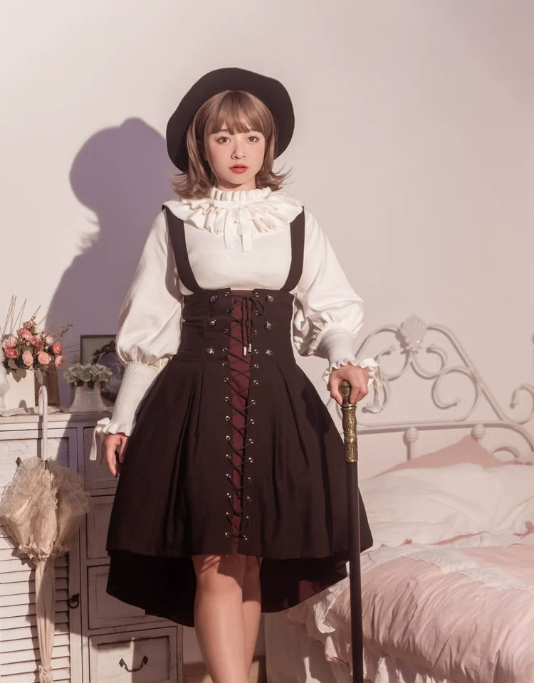 Miaoplus~Sweet Lolita Knit Sweater Long Sleeve Winter Lolita Top