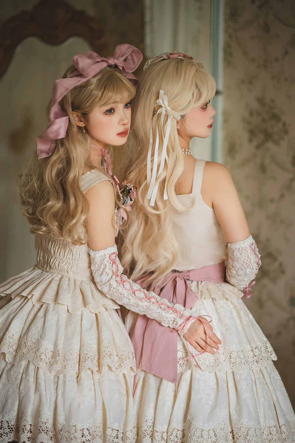 Miss Point~Forest Waltz~Classic Lolita Tiered Skirt Multi-layer Embroidered SK
