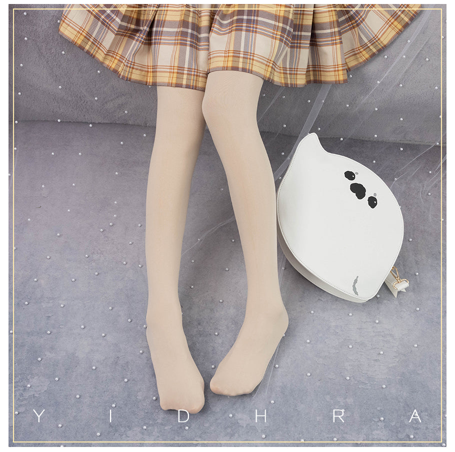 Yidhra~120D Daily Lolita Solid Color Velvet Spring Leggings