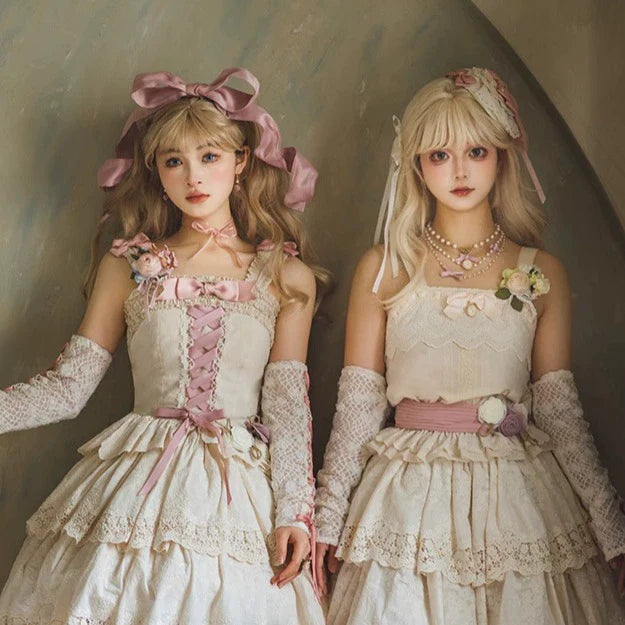 Miss Point~Sweet Lolita Accessories KC Hair Clip Brooch Waistband Cuffs