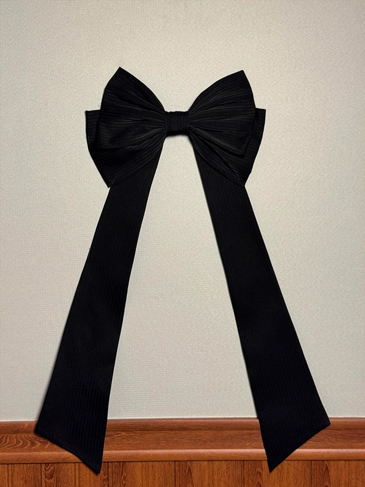 Alice Girl~Arrogant Miss~Sweet Lolita Trailing Large Bow with Long Ribbons