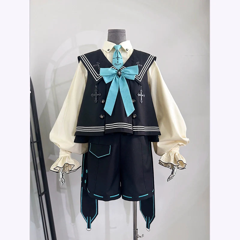 LizBird~Wizard's Guide~Ouji Lolita Suit Prince Lolita Shorts and Vest