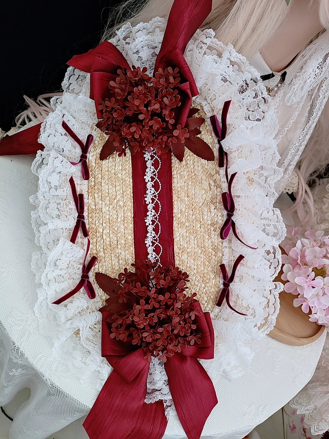 Honey Princess~Handmade Gothic Lolita BNT Halloween Lolita Hat