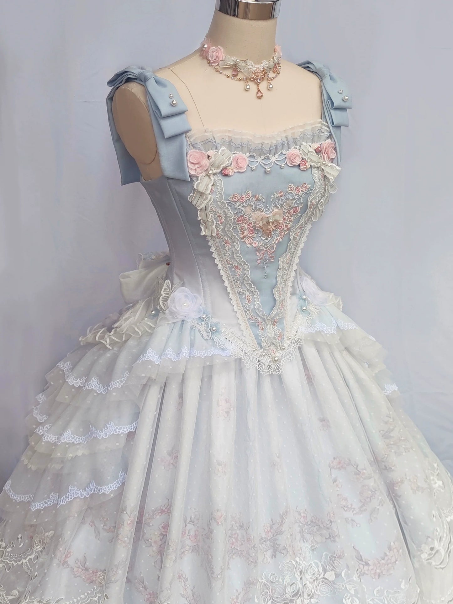 (BFM)Garden Cat~Dreamy Dance Gorgeous Lolita JSK and SK