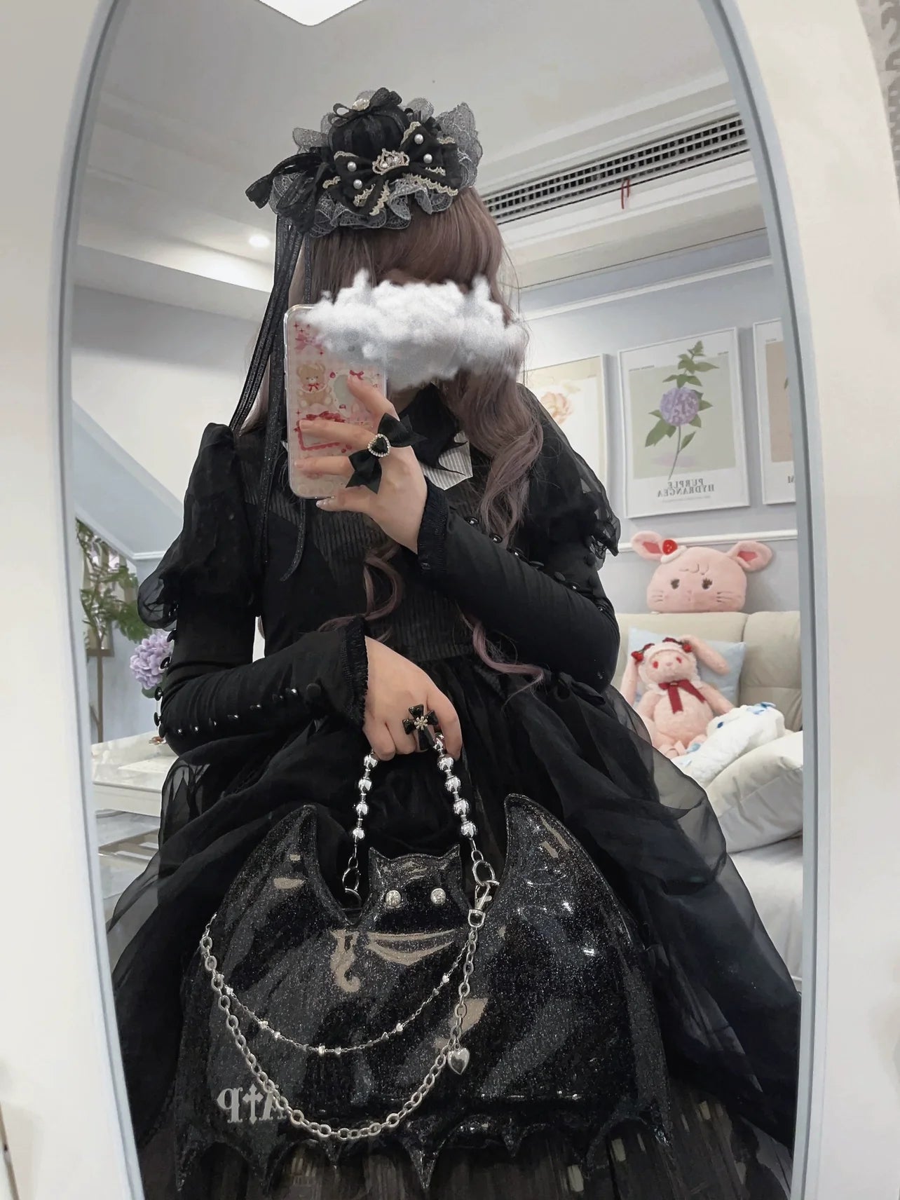 Cheese Cat~Sweet Lolita Cake Top Hat Handmade Lolita Accessory