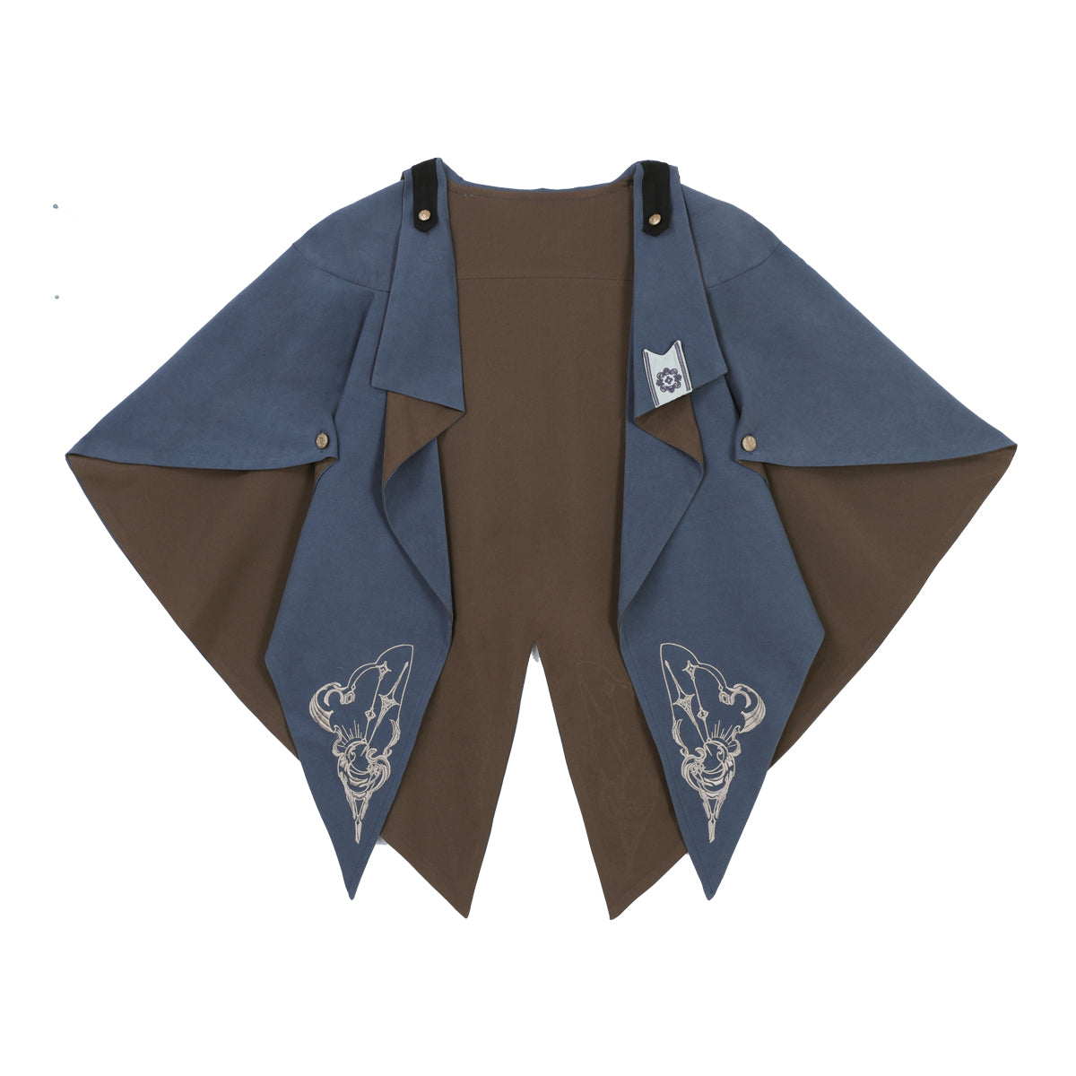 Designer's Gift~Narrative Poem~Ouji Lolita Shorts Suit with Shirt Cape and Vest