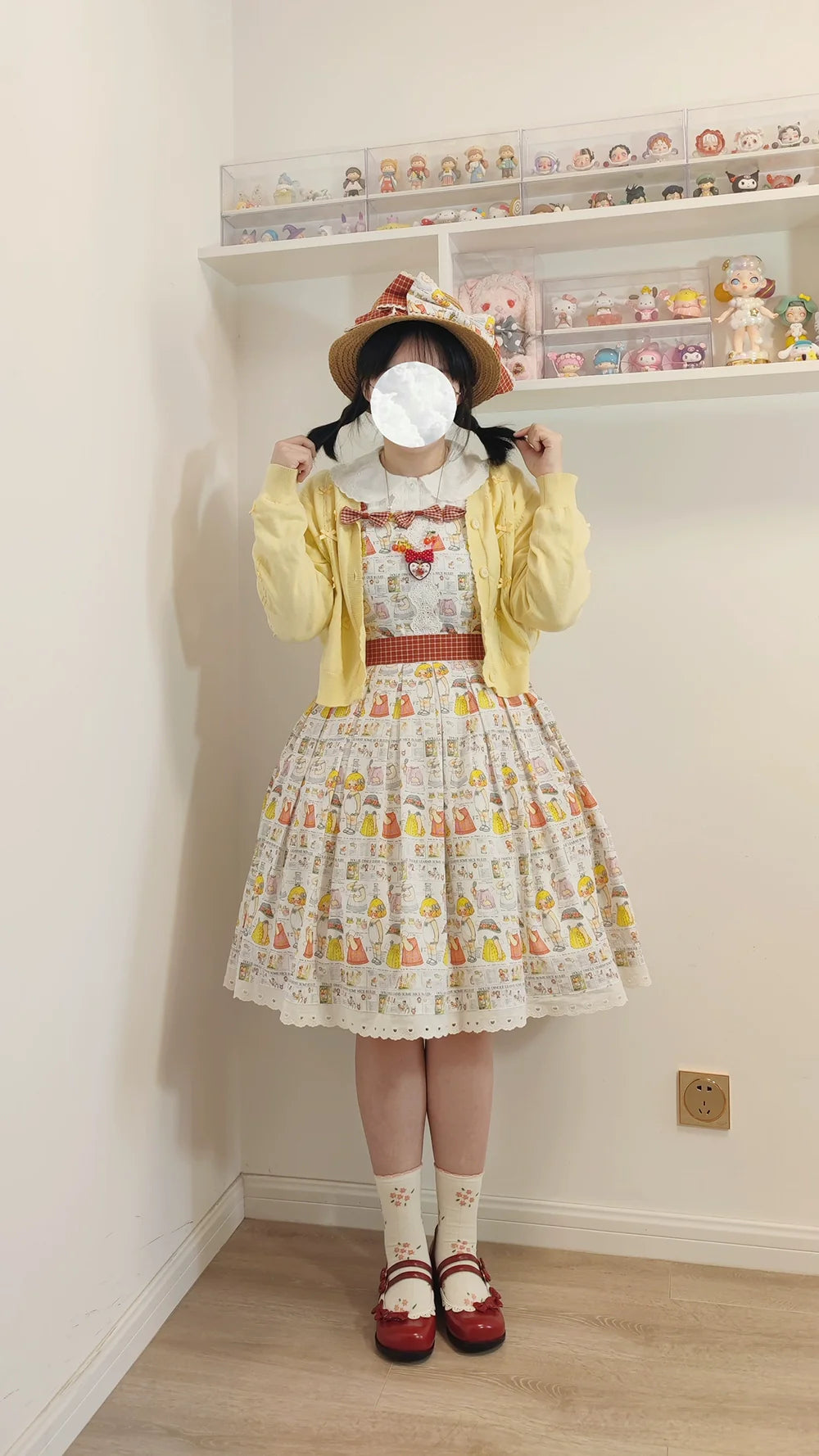 Miss Cube~Dress Up Dolls~Summer Kawaii Lolita JSK Dress Customized Size