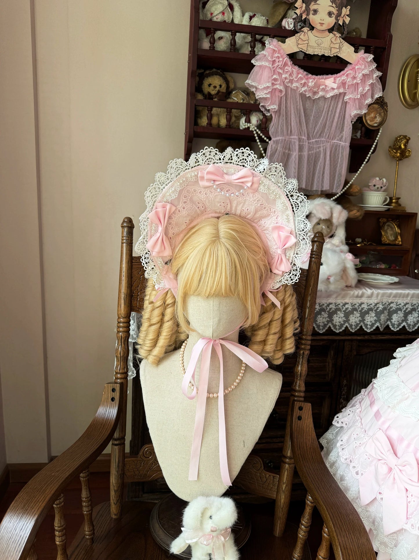 Immersive original~Belia~Old School Lolita JSK Sweet Doll Princess Dress