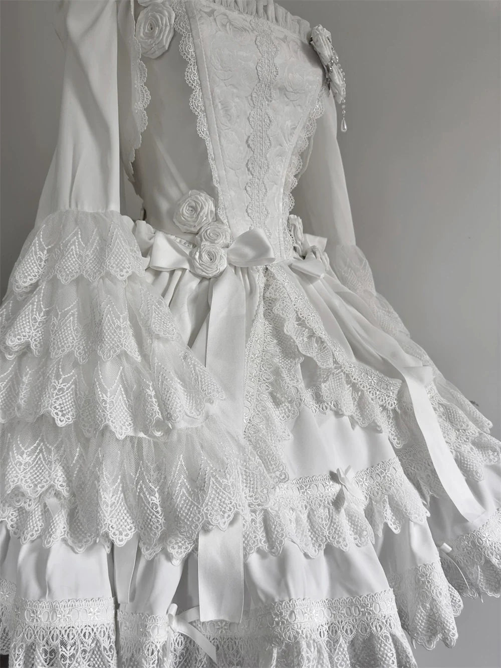 LeMiroir~Saint~Gothic Lolita Bolero Skirt Mermaid Dress Corset