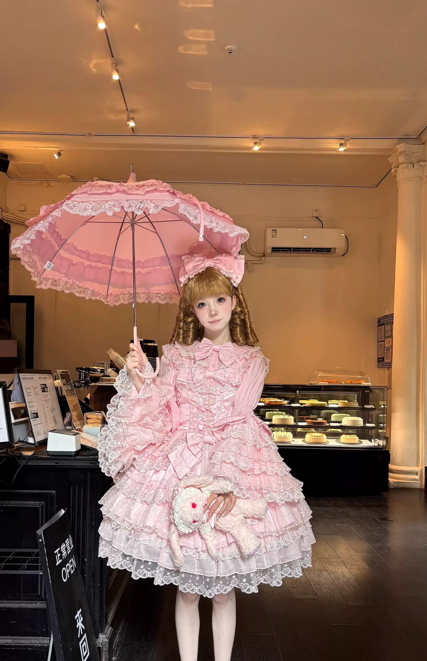 Sugar Girl~Love Overture~Sweet Lolita Blouse Princess Sleeves Lolita Shirt