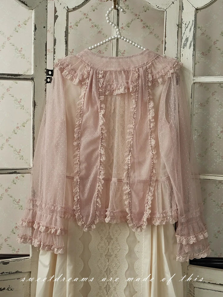 Sweet Dreamer~Yiyi~Classic Lolita Bolero Long Sleeve Tulle Outerwear