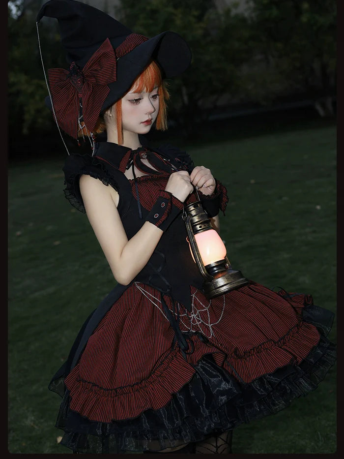 Alice Girl~Lolita Potion~Gothic Lolita Accessory Spider Web Lolita Waist Chain