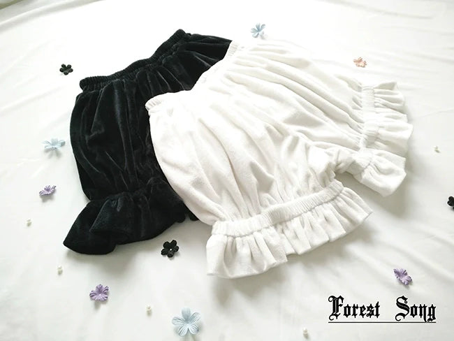 Forest Song~Daily Lolita Bloomer Winter Lolita Pumpkin Pants