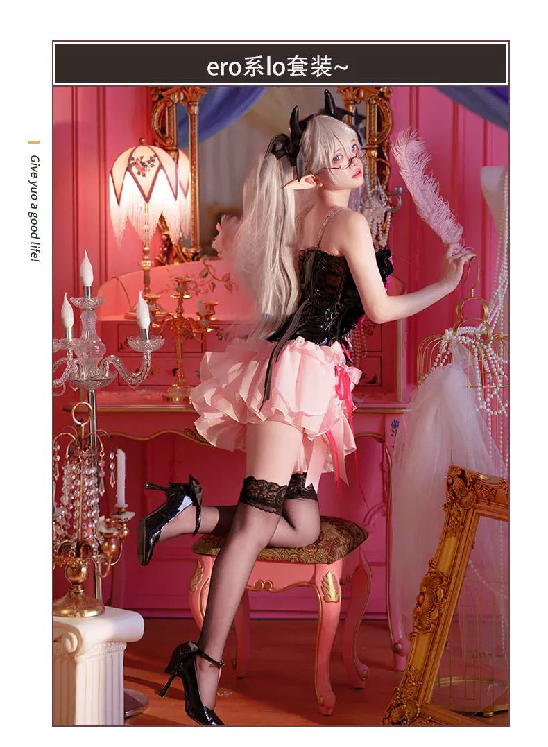 Signorina~Daydreamer~Gothic Lolita Shorts Set Lolita Fishbone Corset