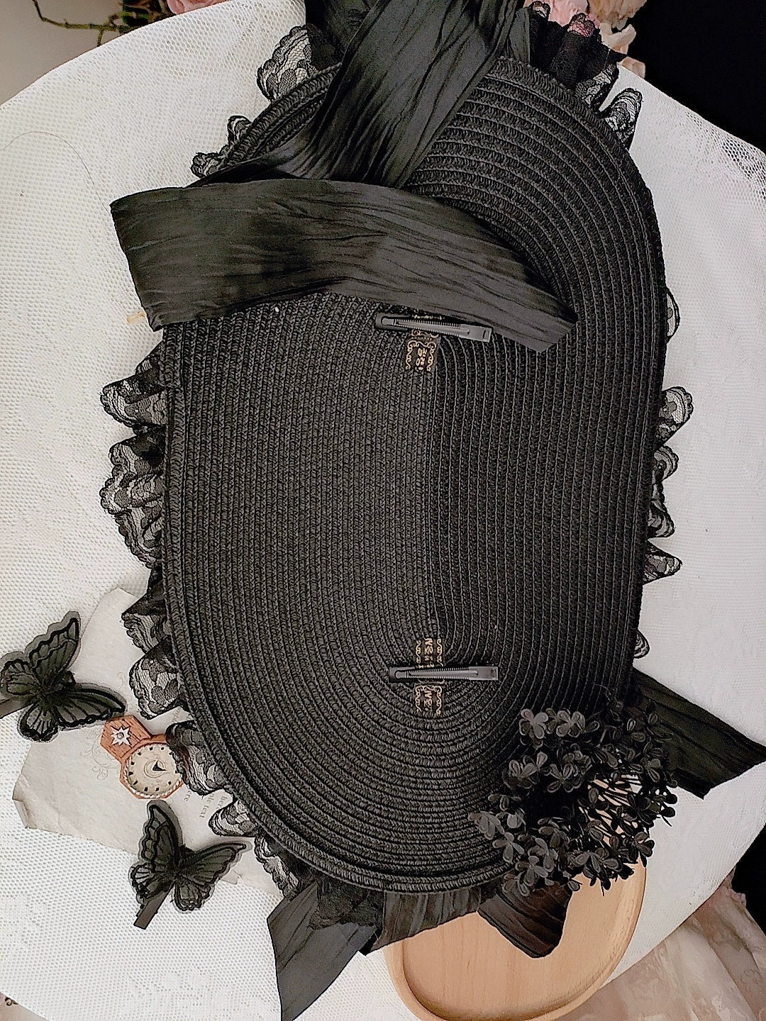 Honey Princess~Handmade Gothic Lolita BNT Halloween Lolita Hat